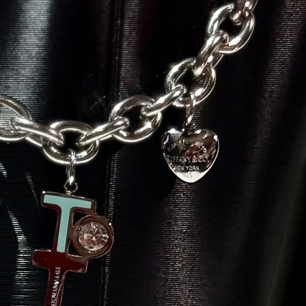 Silver Heart Charm Bracelet